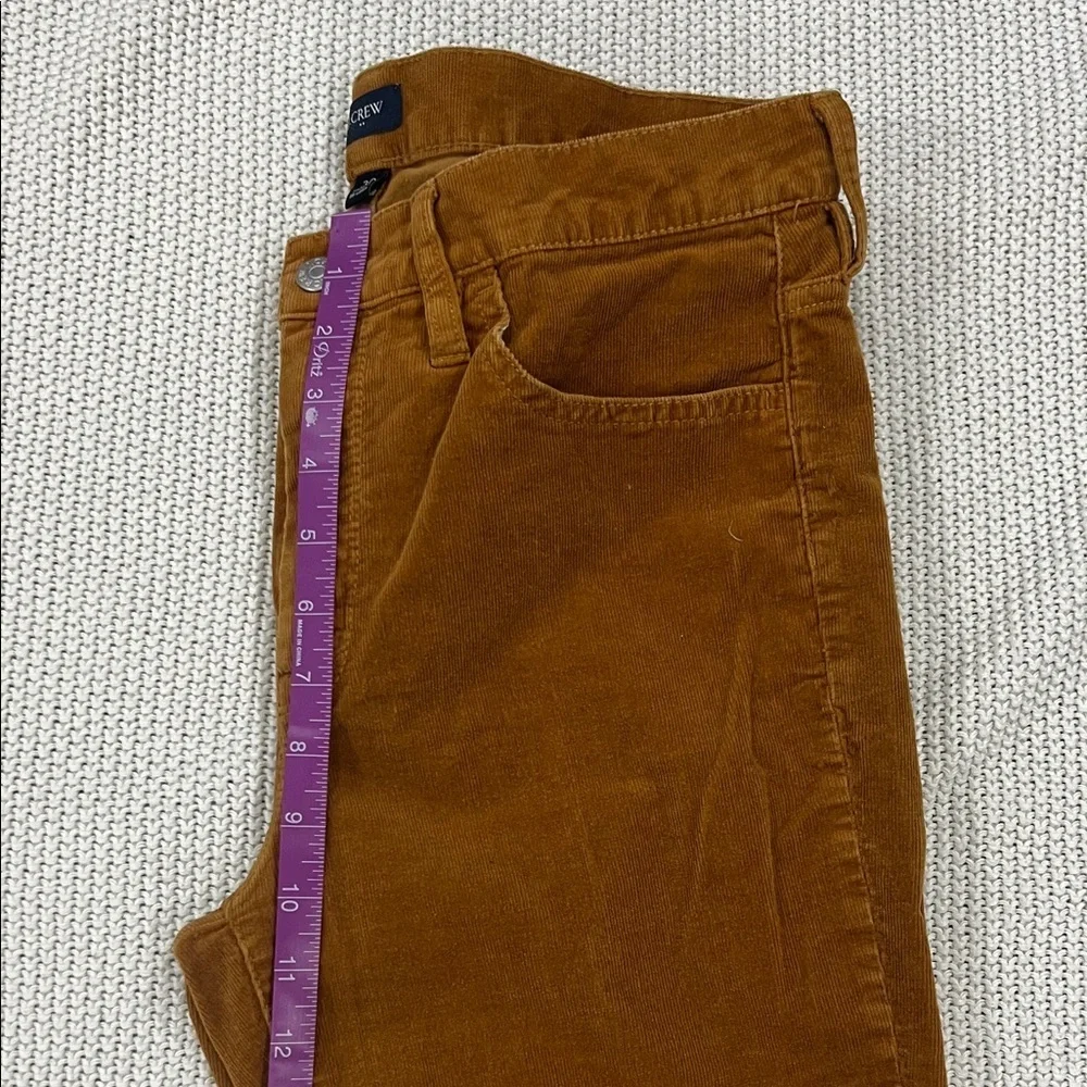 J. Crew Dark Mustard Corduroy Trousers